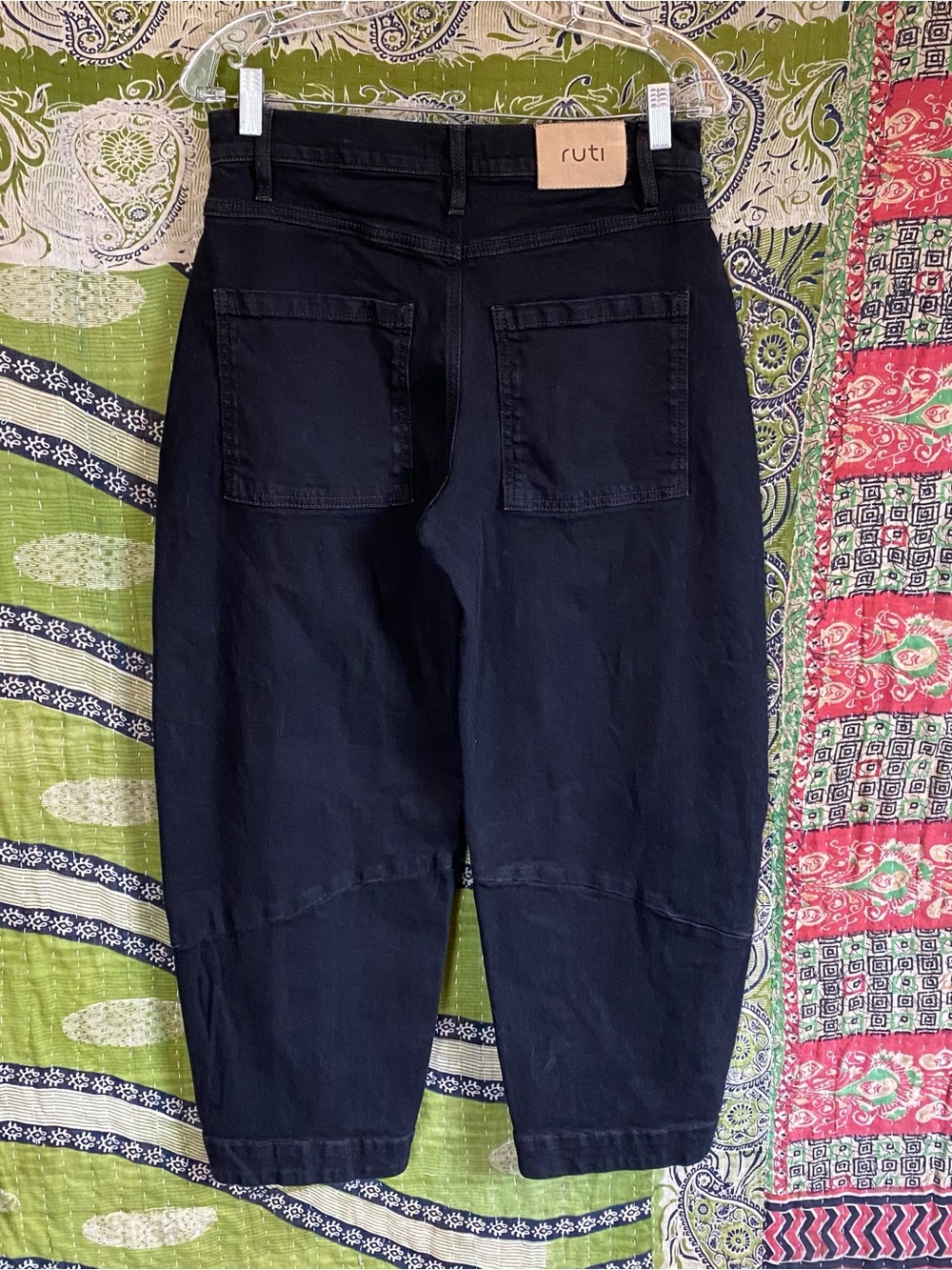 Ruti Dusted Black The Slouchy Jeans 2.0 Size 8 Quiet Luxury Minimal - Picture 9 of 16